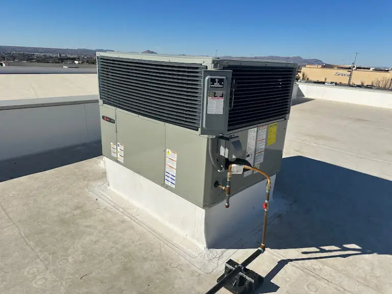 Trane rooftop HVAC packaged unit installed by Air Control Services